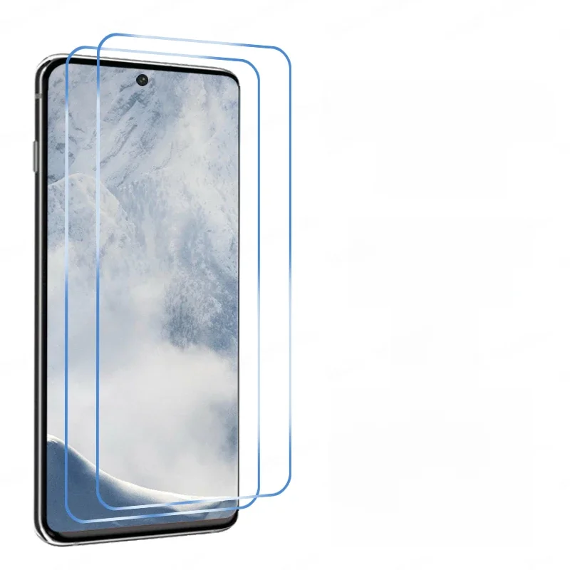 2PCS Full Screen Protector Fingerprint Entsperren Für Samsung Galaxy S24 Ultra Plus S20 S21 S23 FE S21 S22 s23 Plus