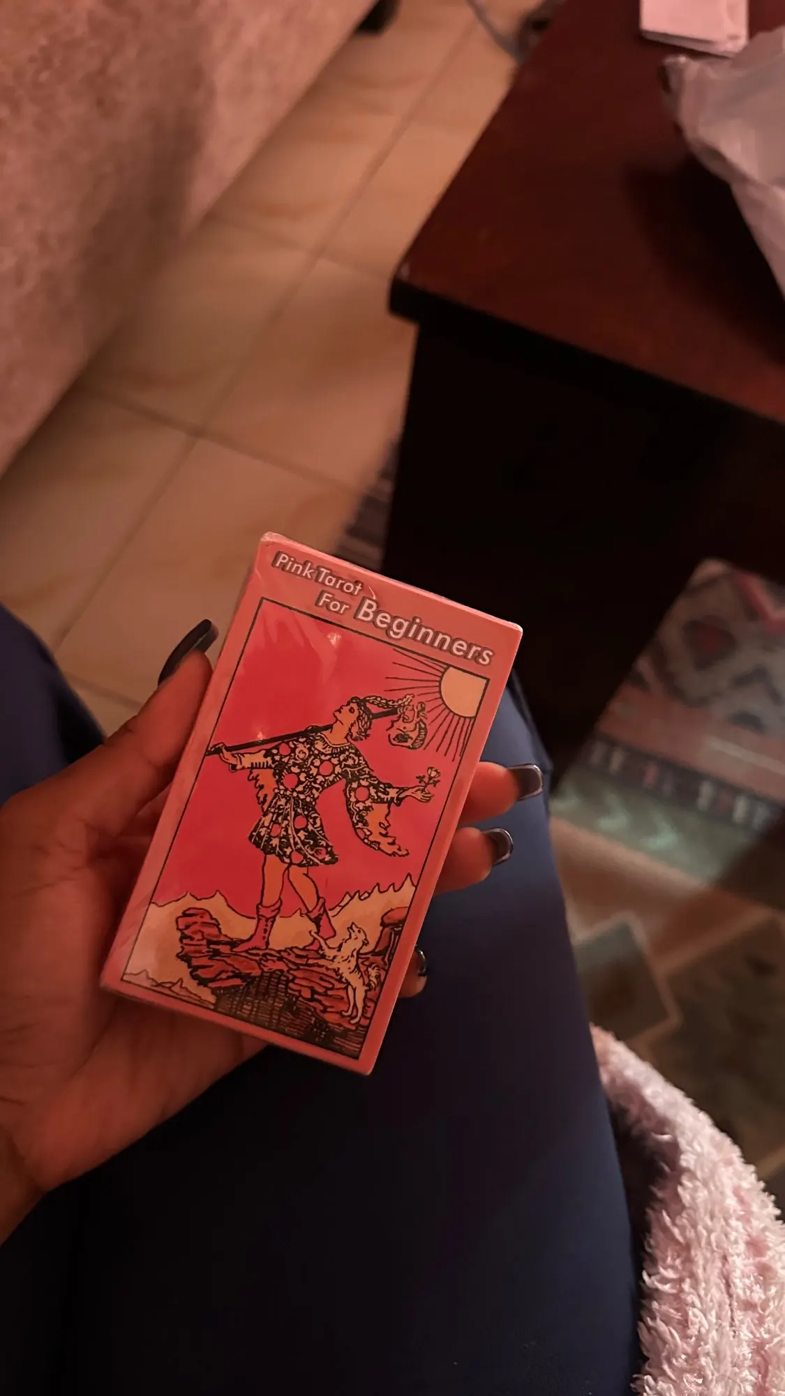 Muted Pink Rider Waite Tarot