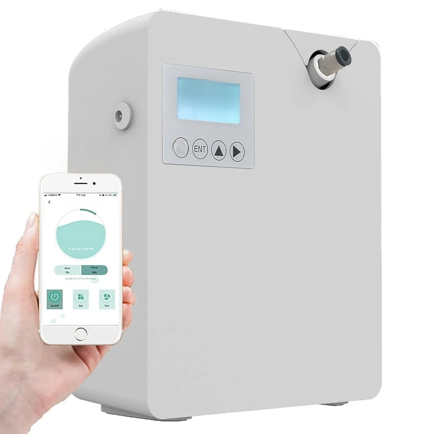Bluetooth Smart Aroma Diffuser Hotels Luchtverfrisser Smaakstof Diffuser Dekking 300m3 Elektrische Geur Voor Thuis Geur Distributeur - afbeelding 2