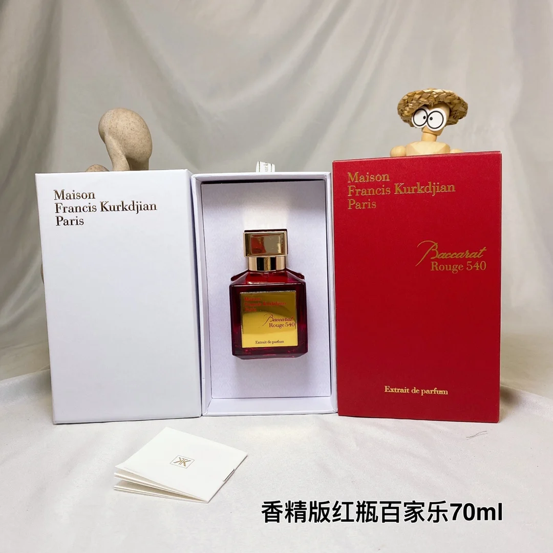 Best Selling Maison Francis Kurkdjian Baccarat Rouge 540 Pure Perfume 70ml/2.3oz Amber Floral Long Lasting Unisex Fragrance Perf
