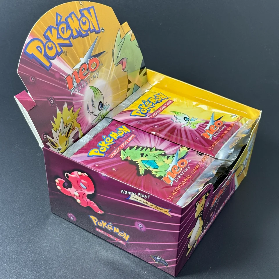 pokemon neo destiny 1st edition booster box Pokemon Neo Destiny 1st Edition Booster Box