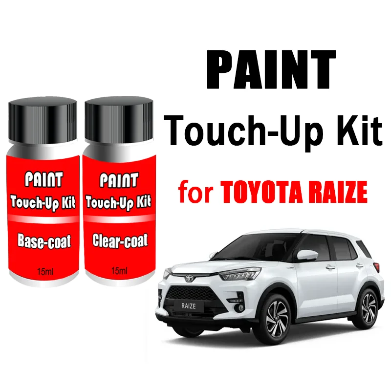 

Набор для подкраски автомобиля (с кисточкой) для TOYOTA RAIZE: средство для удаления царапин, аксессуары для ухода за лакокрасочным покрытием автомобиля