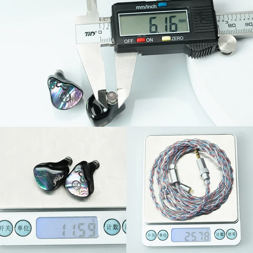 JUZEAR x Z Reviews Defiant 1DD+3BA Hybrid In-ear Earphones 3-Way