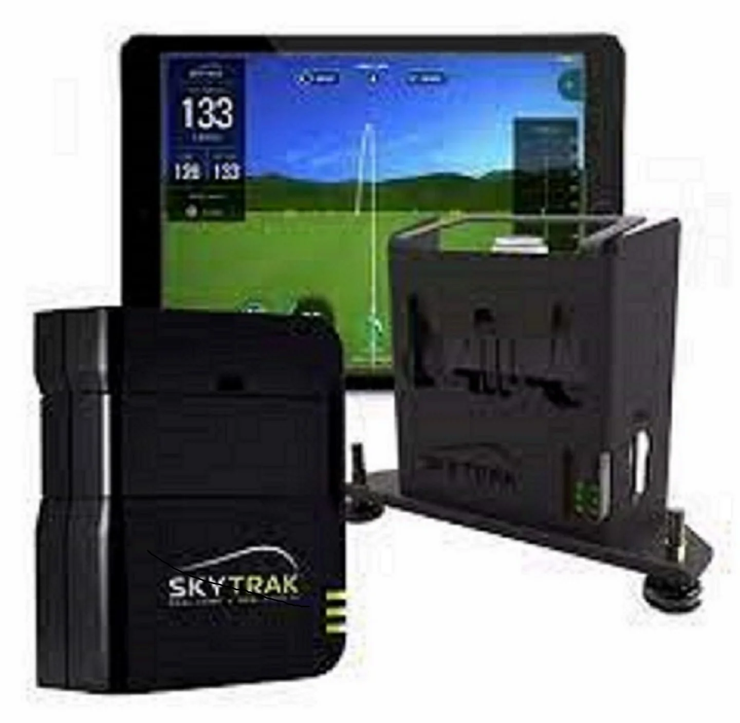 Yepyeni SkyTraks Golf Simülatörü Fırlatma Monitörü + Skytrak Koruyucu