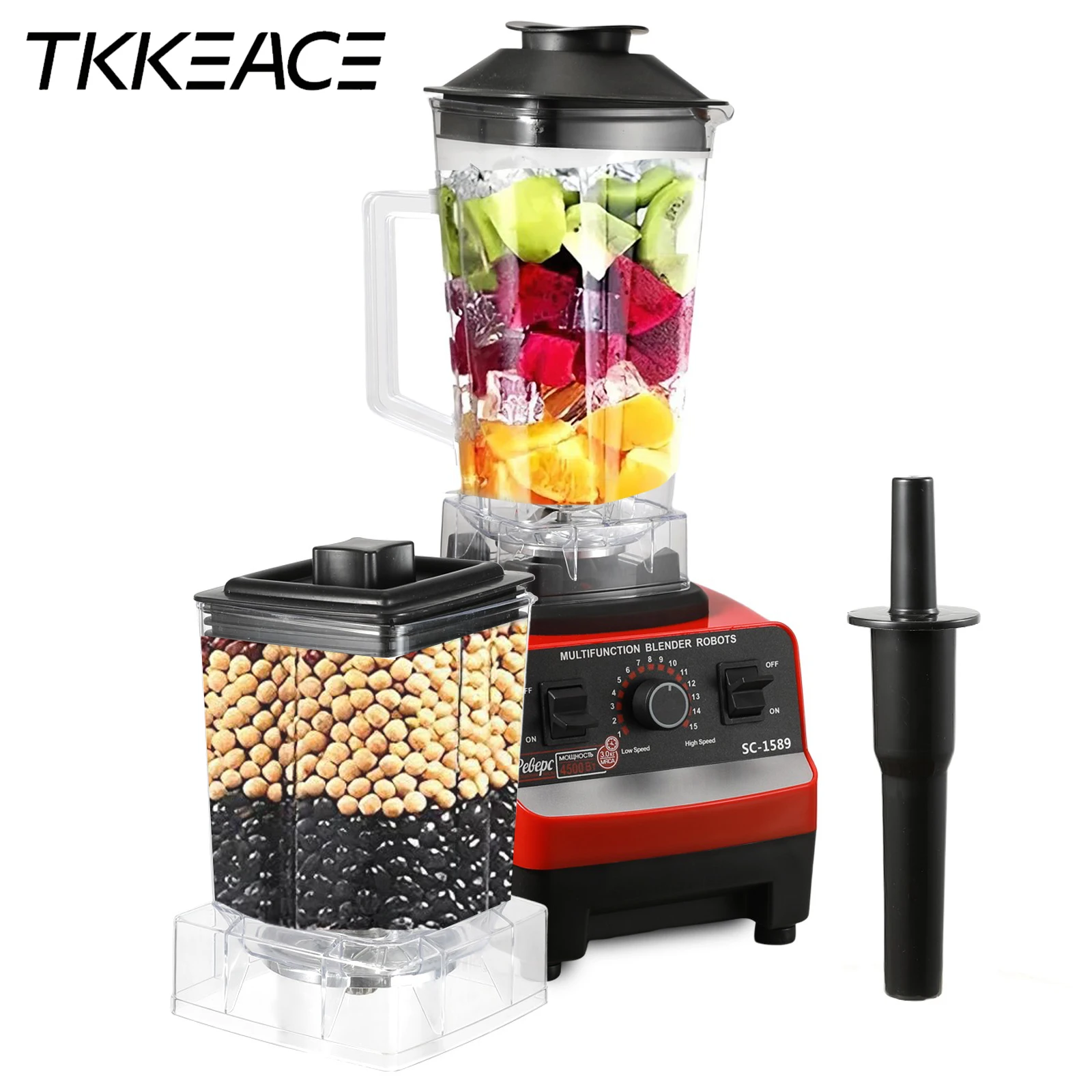 2000 W Oranje Steezer 2in1 Professionele Blenders 2l Huishoudapparaat Blenders Voor Keuken Fruit Groente Juicer Babyvoeding proces