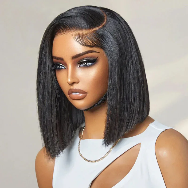 

Straight 4x4 Lace Closure Wig Short Bob Wigs Glueless Lace Wig Human Hair Wigs Remy Human Hair Wig Virgin 13x4 Lace Frontal Wig