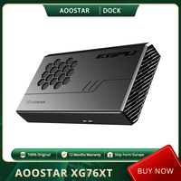 AOOSTAR XG76XT eGPU Dock with AMD Radeon RX 7600XT GPU, 8GB GDDR6 RAM, 128bit, 1*USB 4.0, 1*HDMI, 1*Type-C 100W Reverse Charging