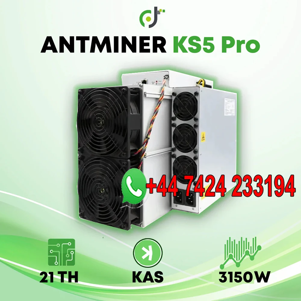 DC COMPRE 5 GANHE 3 GRÁTIS Bitmain Antminer KS5 20T Kaspa Miner - DISPONIBLE PARA ENVIAR