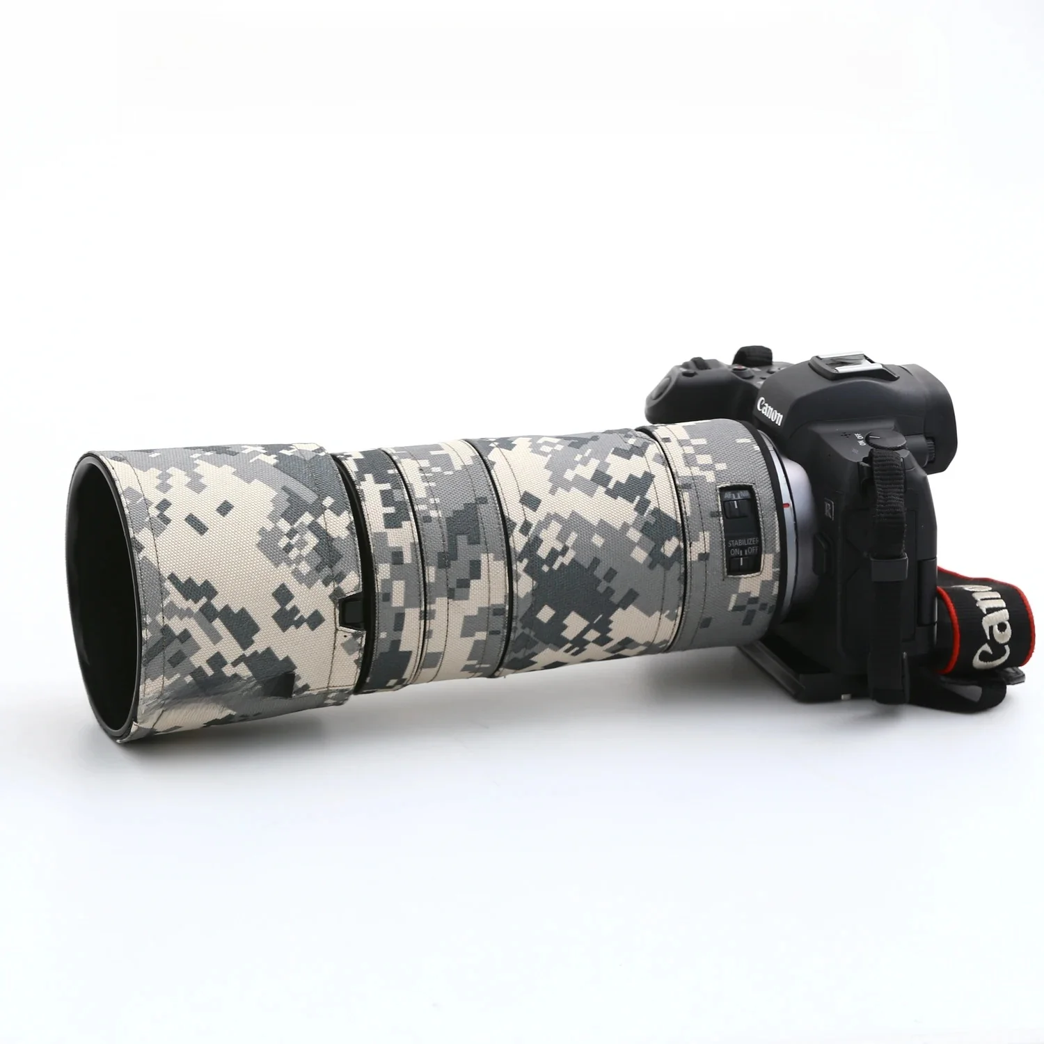 ROLANPRO RF100400 obiektyw ochronny do aparatu Canon RF100-400 RF100-400mm F5.6-8 IS obiektyw USM wodoodporna obudowa osłona przeciwdeszczowa — zdjęcie 2