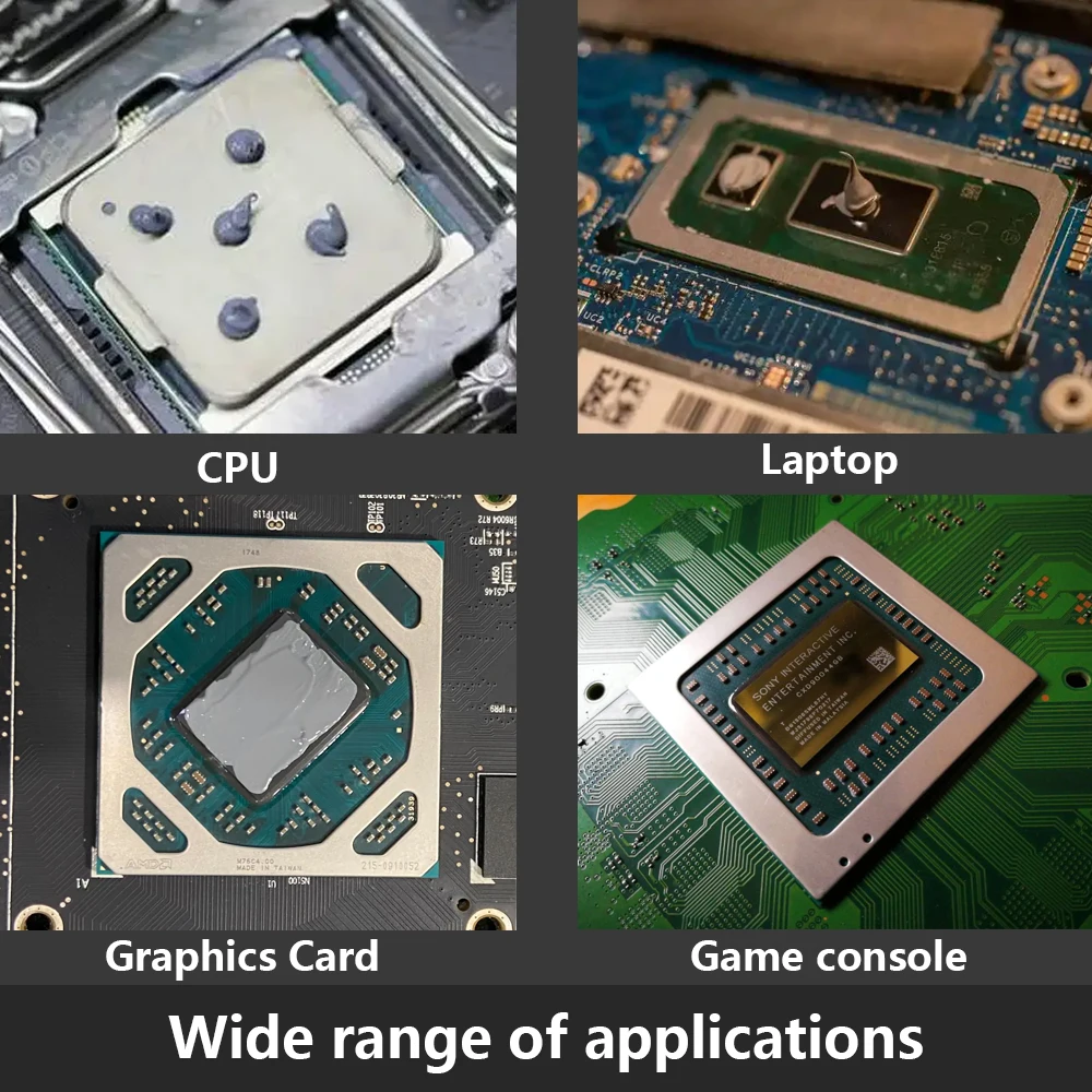 M4 Thermal Paste Processor 4g 11.8W/M-k For CPU GPU Printer HeatSink Cooling Cooler Thermal Grease Compound Silicone