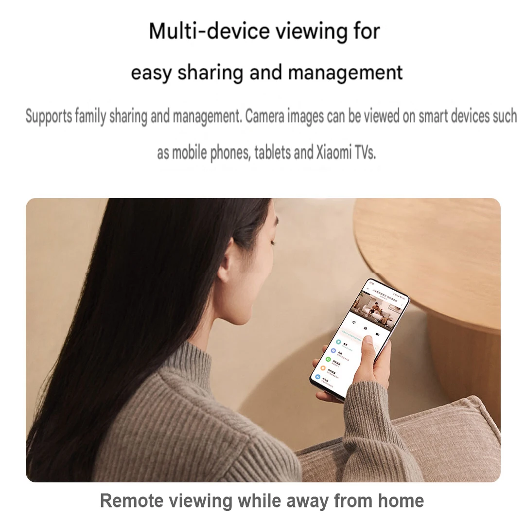 NEW Xiaomi Smart Camera Video Call Version Two-way Call AI Face Recognition Full Color Night Vision Remote Monitor For Mijia