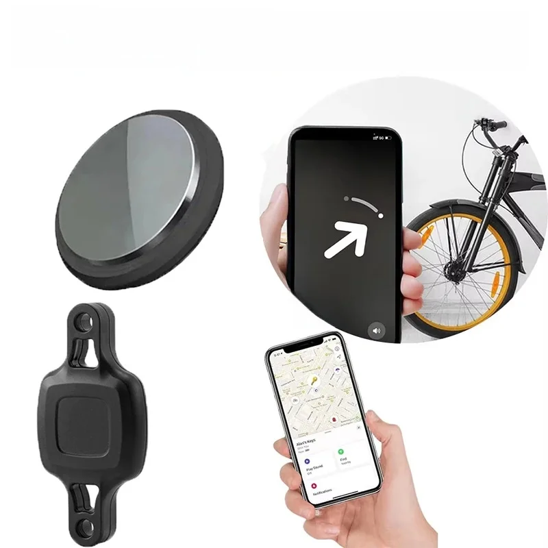 AliExpress XMSJ Bicycle Bell GPS Tracker for Apple AirTag Bike GPS Tracker Waterproof Anti-Loss Device Anti-theft Finder Global Locator 2025