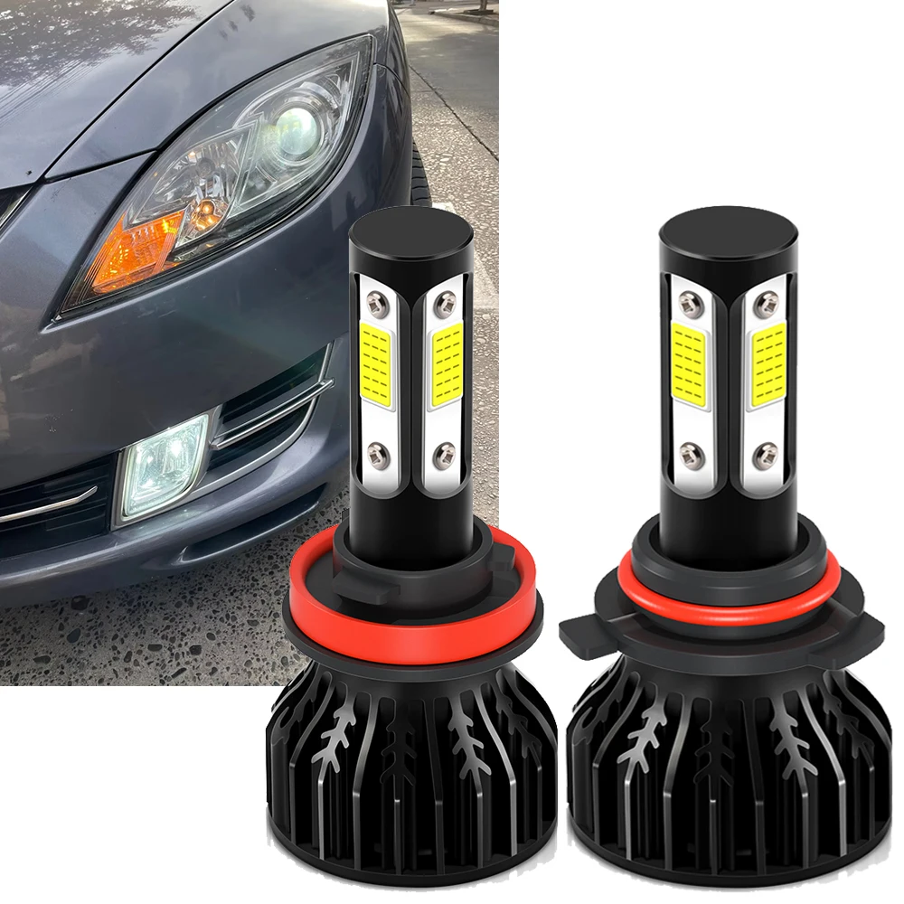 

2PCS 9005 H11 50W High Power LED Headlight 15000LM Universal 12V Car Headlamp 6000K Super Bright White Light Auto LED Headlamp