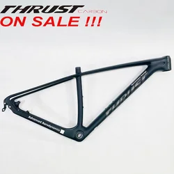 On Sale THRUST full Carbon mtb Frame 29er 15 17 19 fit 135*9 and 142*12 Bike Bicycle Frameset mtb bike mountain ship in 48 hours