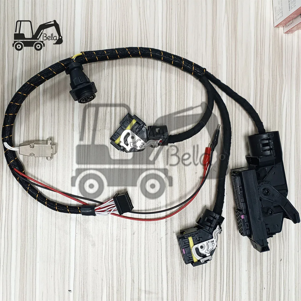 Brand new line diesel engine electronic programming diagnostic wiring harness for Doosan L06 testing OBD cable