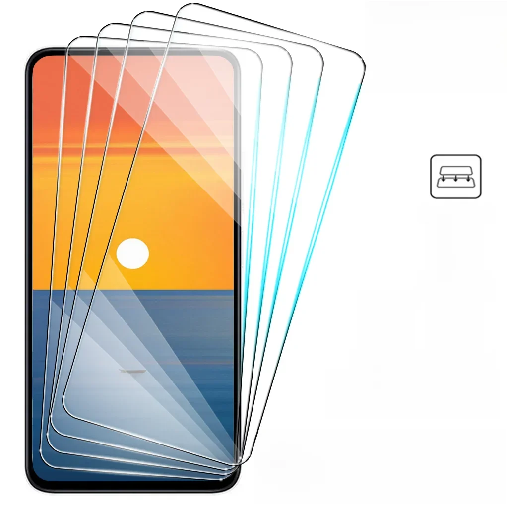 1-4 pièces couverture complète verre trempé pour Realme C3 C2 4G C11 C12 C21 C25 Y Film de protection d'écran sur Realme C31 C33 C35 C67 C53 C55