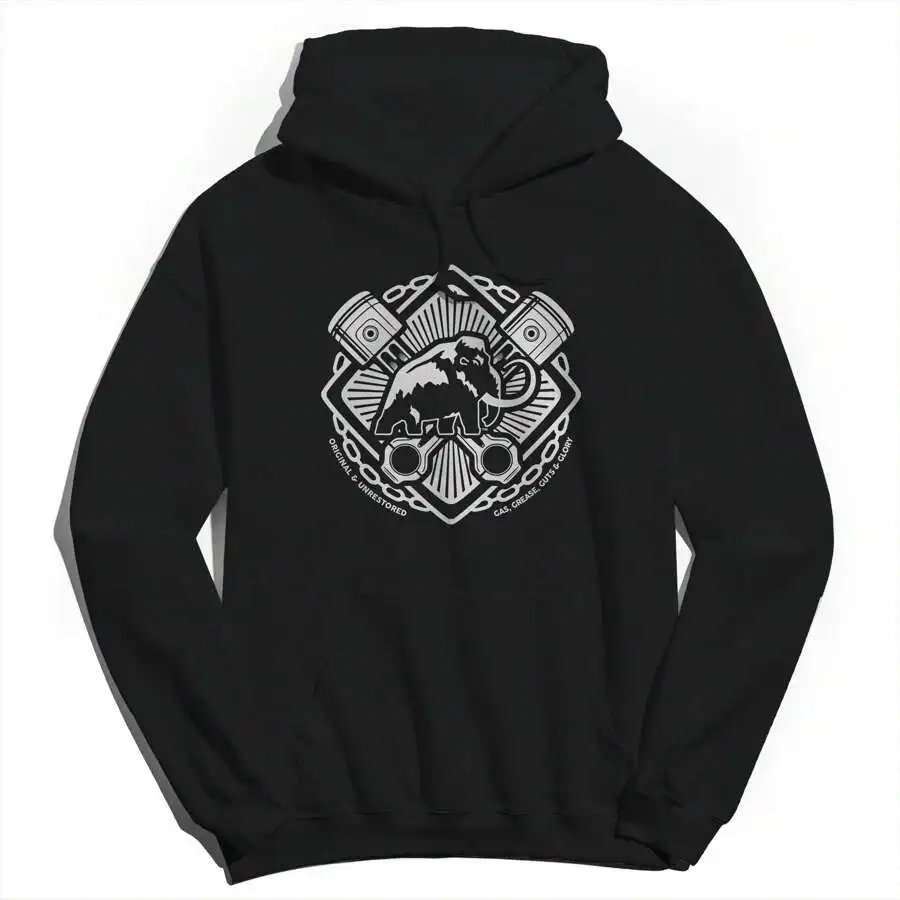 

New High Quality Men's Streetwear, Graphic Print Fashionable Cotton Soft Outdoor Sports Hoodie