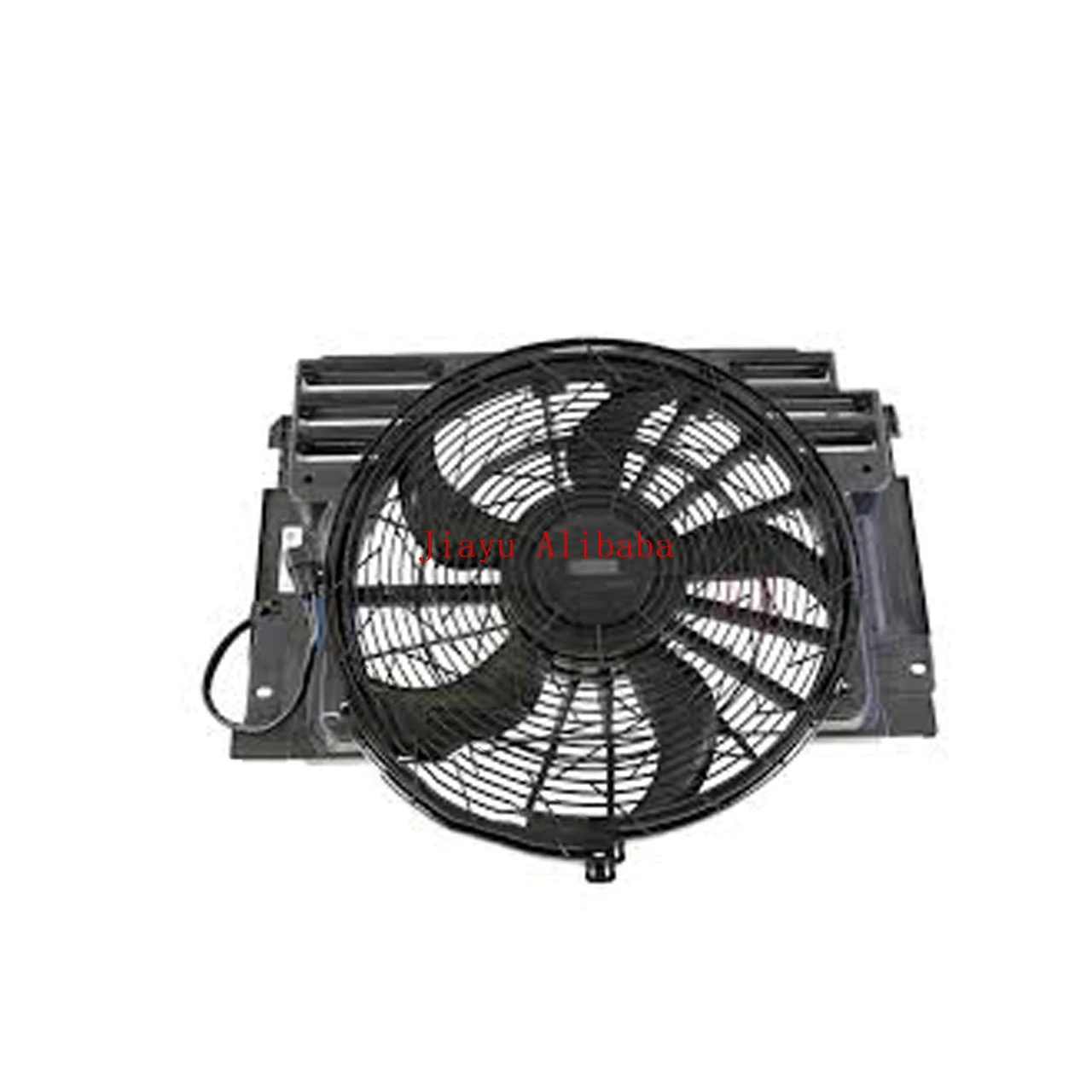 64546921381 For A/C AC Radiator Condenser Cooling Push Fan 5 Blades For BMW X5 E53 00-06  Series