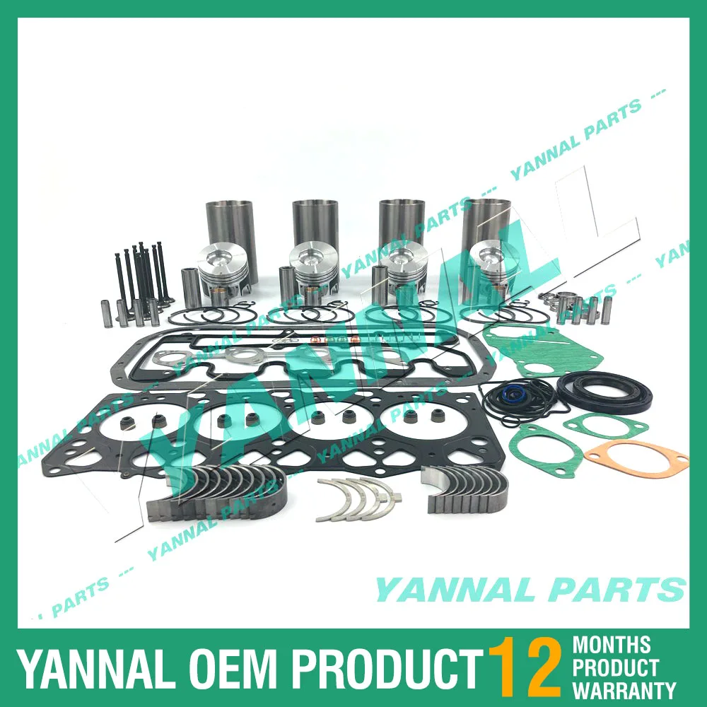 

4LE2 REBUILD KIT FOR HITACHI EX70-3 ZX75US-3 ZX40U EXCAVATOR