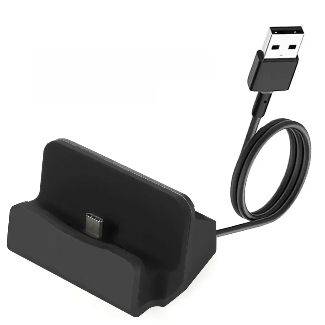 Ładowarka USB do iPhone'a 15 14 13 12 11 Pro XS Uchwyt typu C Stacja dokująca Stojak do telefonu Samsung Android i nie tylko — zdjęcie 2