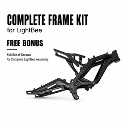 Brand New Light bee frame compatible with Light Bee X/S Frame Subframe RearSwingarm Light Bee X/S Frame 6061 aluminum alloy