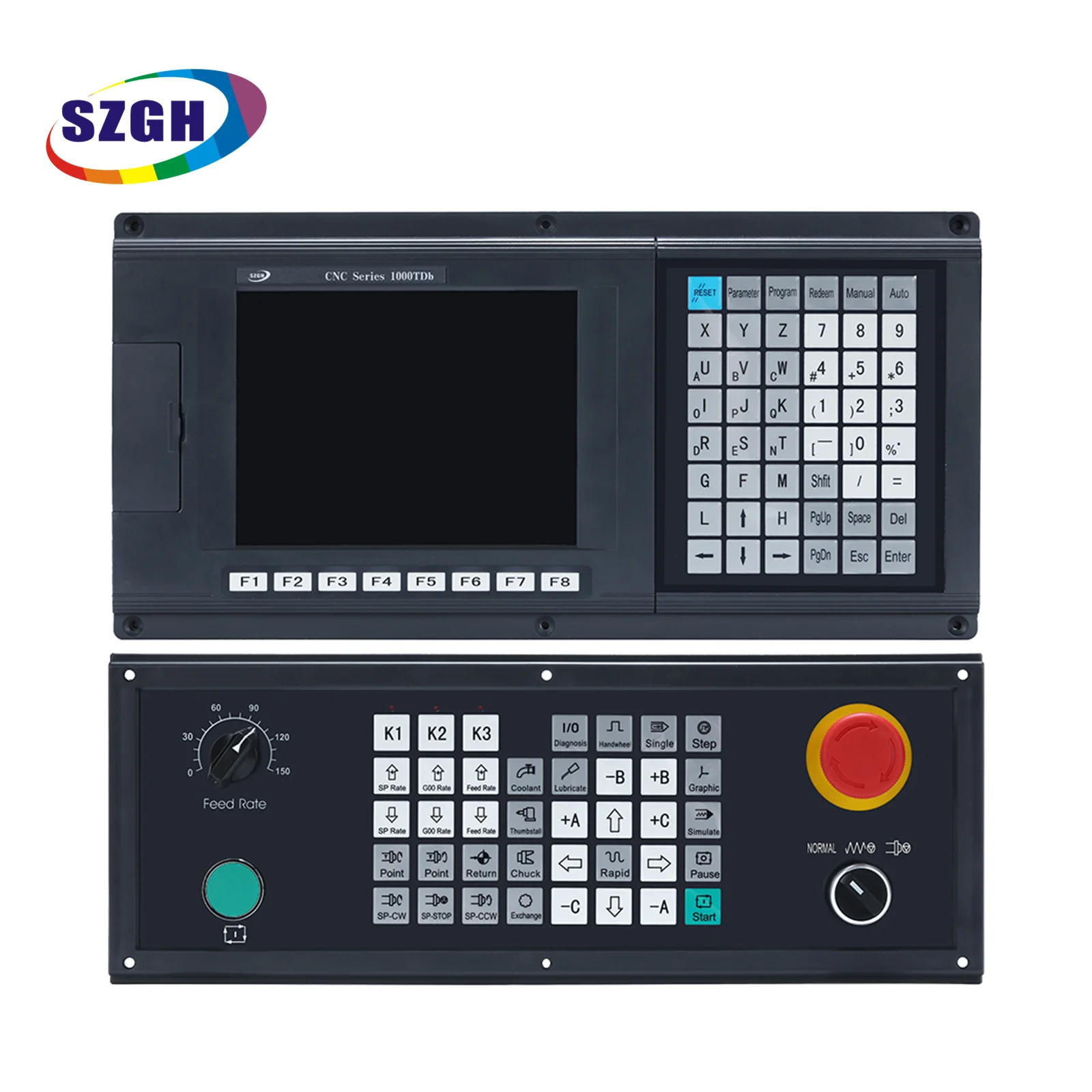 

SZGH High Quality With Best Price 2 Axis CNC Lathe&Turning Controller with MPG and IO Board