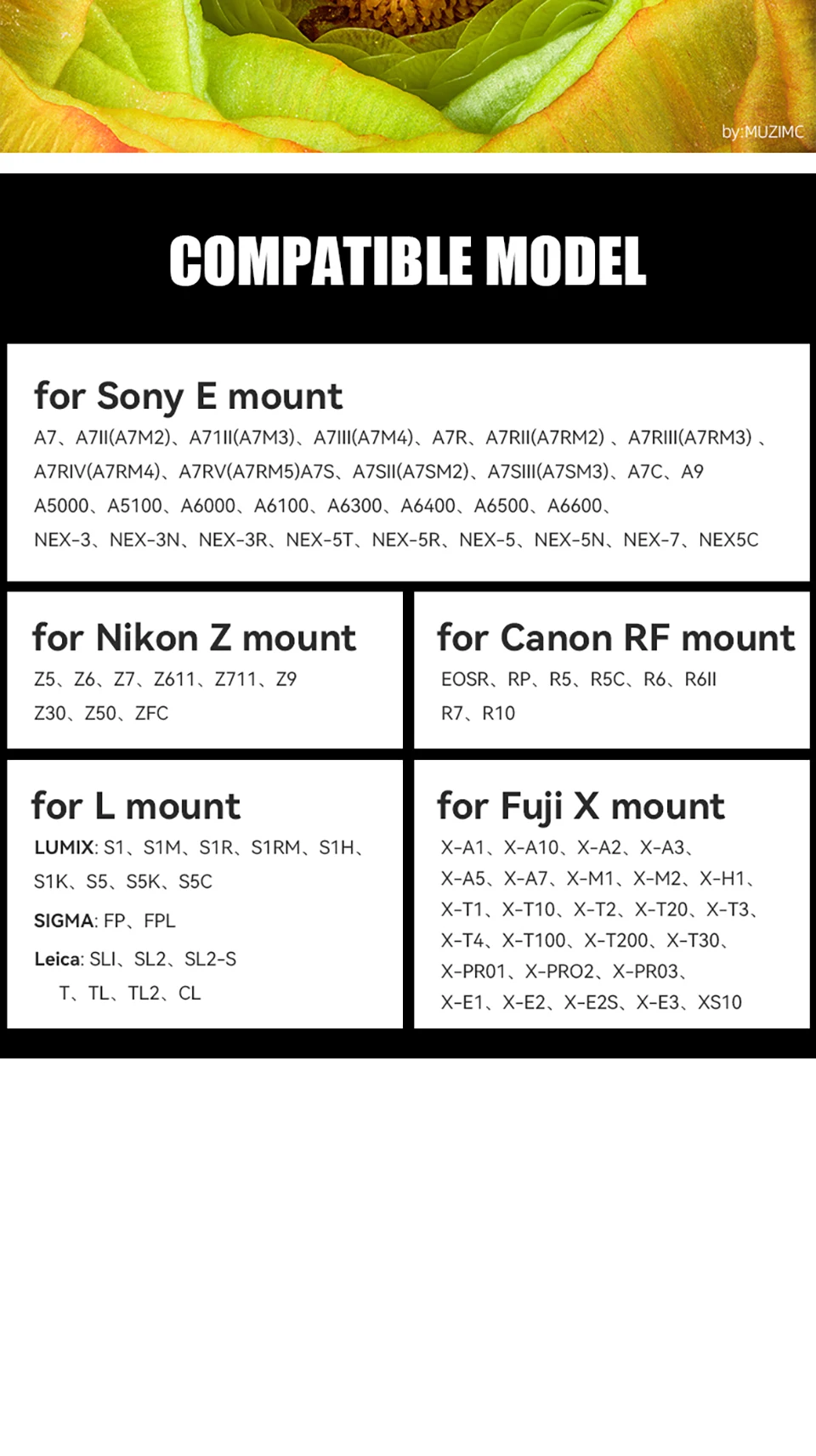 AstrHori 25mm F2.8 Makro 2X-5X Manueller Fokus Vollformat-Kameraobjektiv für Makrofotografie mit Sony E Canon RF Fujifilm X Z L – Detail 14