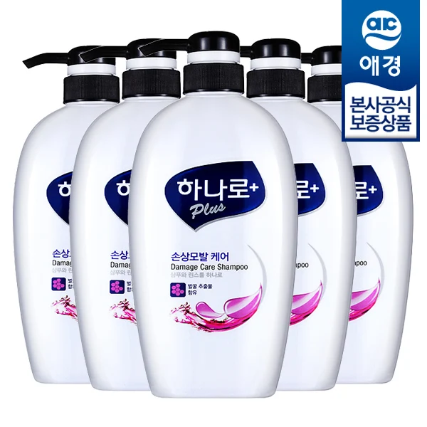 [Aekyung] Haro Plus Shampoo Damage hair care 680ml x 5 pieces (for both rinse)