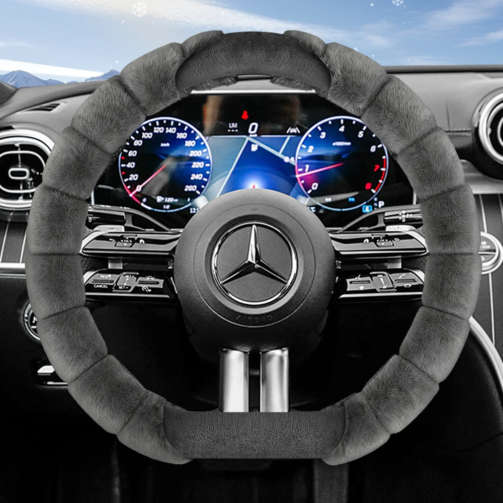 

Подходит для Mercedes-Benz Плюшевый чехол на руль Зимний морозостойкий и теплый чехол Glc Gle C-Class Cle A-Class Cla Gla Glb E-Class S-Class Maybach Sprinter Vito Citan Gls G-Class g Wagon Eqb