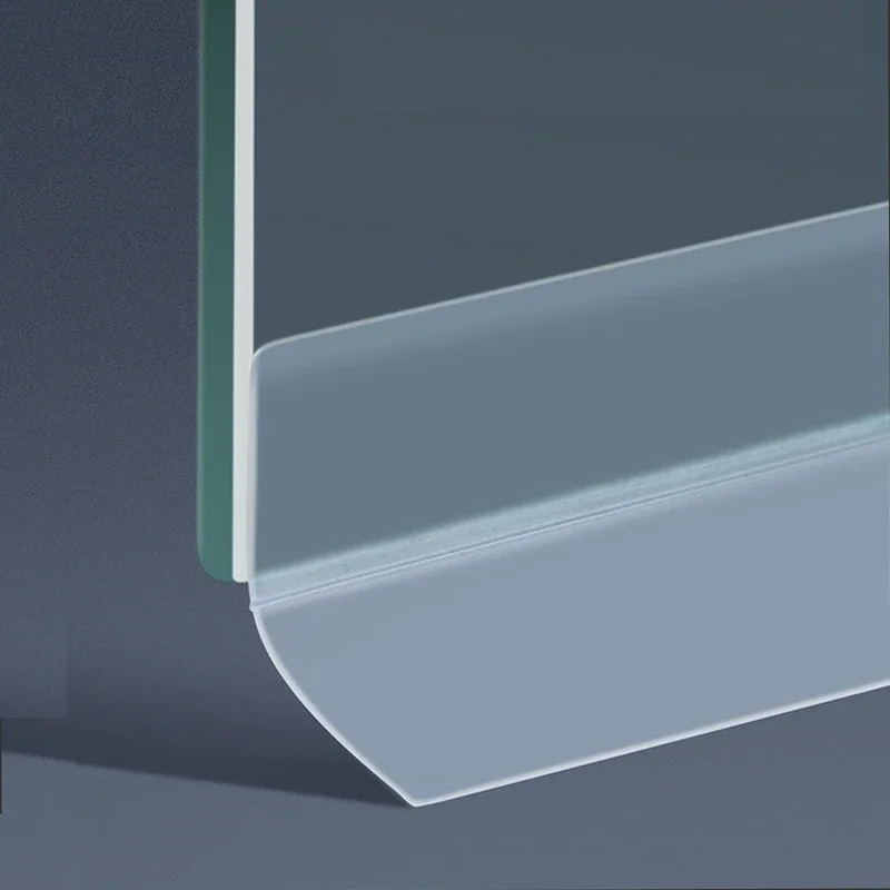 Bande adhésive d'étanchéité pour porte en verre de salle de douche, 5M, bande coupe-vent pour fenêtre, porte de salle de bains chaude, bande adhésive bloquant l'eau inférieure