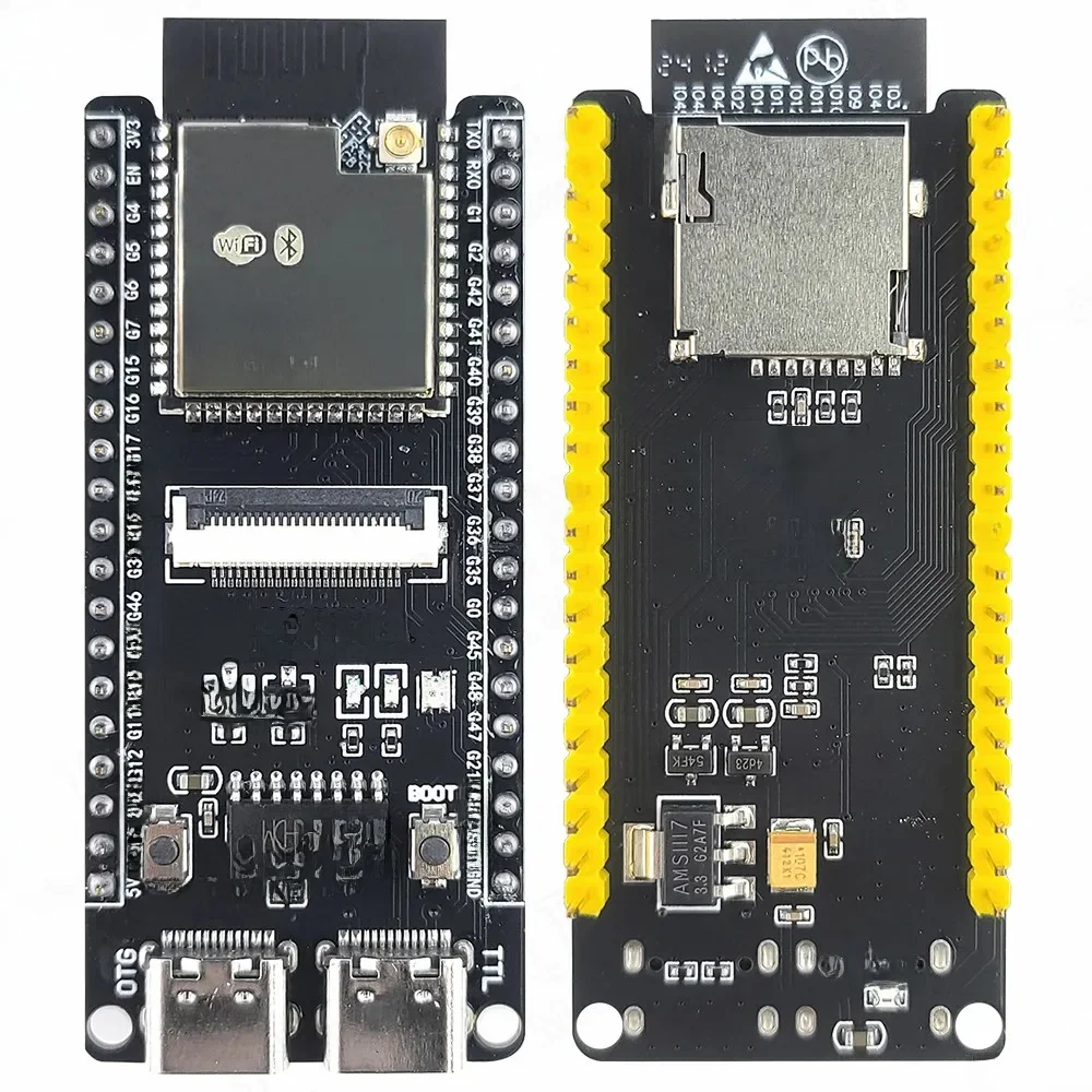 Płytka rozwojowa ESP32-S3 z modułem rozszerzającego zasięg Wi-Fi 2.4G do modułu kamery OV2640 8MB PSRAM 16MB FLASH ESP32S3 N16R8 CAM Type-C — zdjęcie produktu 6