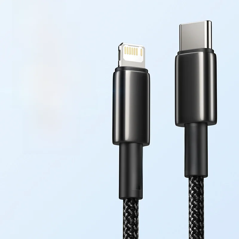 Câble USB C Baseus 20W pour iPhone 14 13 11 8 XR PD Charge rapide pour iPhone 12 SE câble USB Type C Charge rapide pour câble Macbook