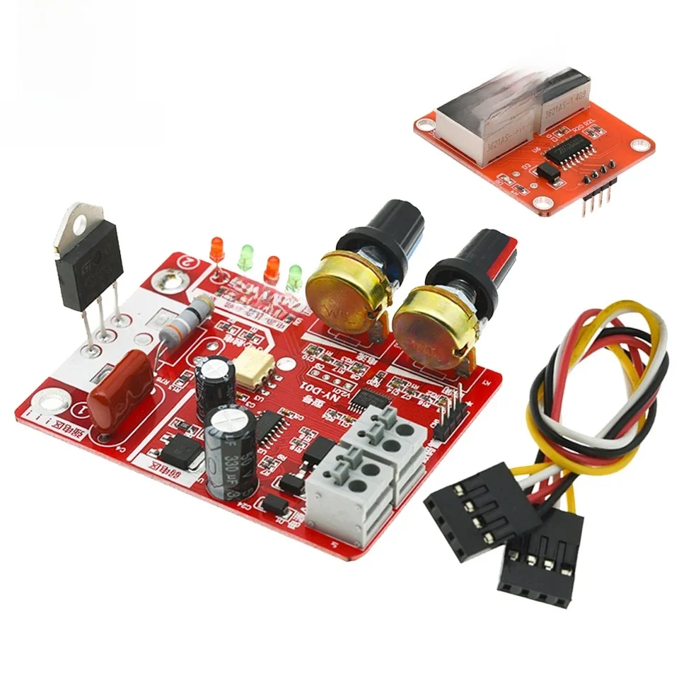 Tableau de commande NY-D01 de machine de soudage par points ajustant le contrôleur actuel de transformateur de machine de soudage par points d'affichage numérique de temps