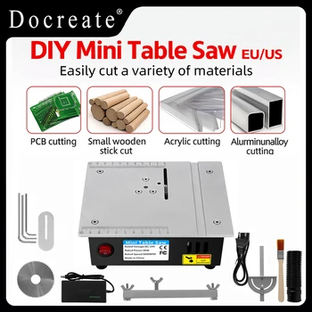 Mini scie de Table compacte 96W 5000 tr/min, pour PCB, bois,...