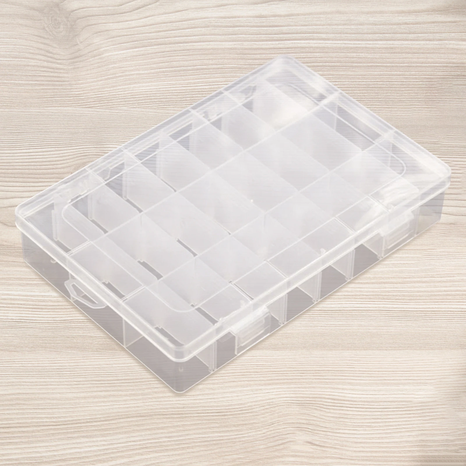 Thread Storage Box Embroidery Compartments Storage Case Sewing Thread Holder Transparent Plastic Box For Jewelry Fishing Tackles