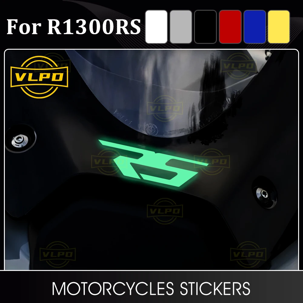 

2 PCS Motorcycle Waterproof Decals for BMW R1300RS Accessories R 1300 RS R1300 1300RS 2025 2026 Windscreen Letter Stickers