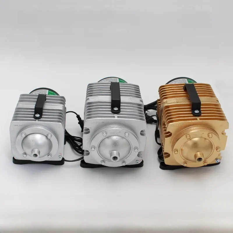 Elektromagnetyczna sprężarka powietrza przenośny akwarium Koi Bubble akwarium pompa powietrza staw Aerator ACO-208 ACO-308 ACO-318 — zdjęcie 2