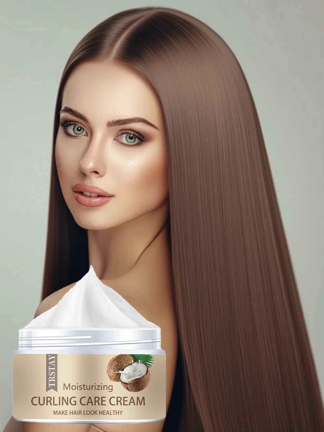 Moisturizing Hair Treatment for Dry Damaged Hair Deep Hydration Repair Nourishing Care Smoothing Frizz Control Strengthening Spl - Image 2