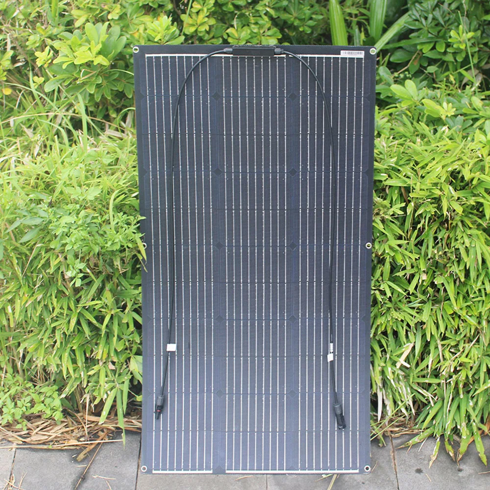 

12v solar panel etfe waterproof durable 100w 200w 300w 400w 500w 600w flexible panel solar charger for home roof RV car