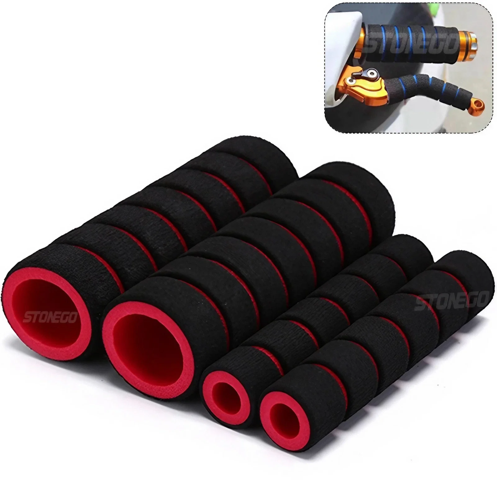 Bike MTB Handlebar Cover Grips Foam Sponge Grip Cover Anti-slip Bike Grip Cover Stonego Bicycle Accessories