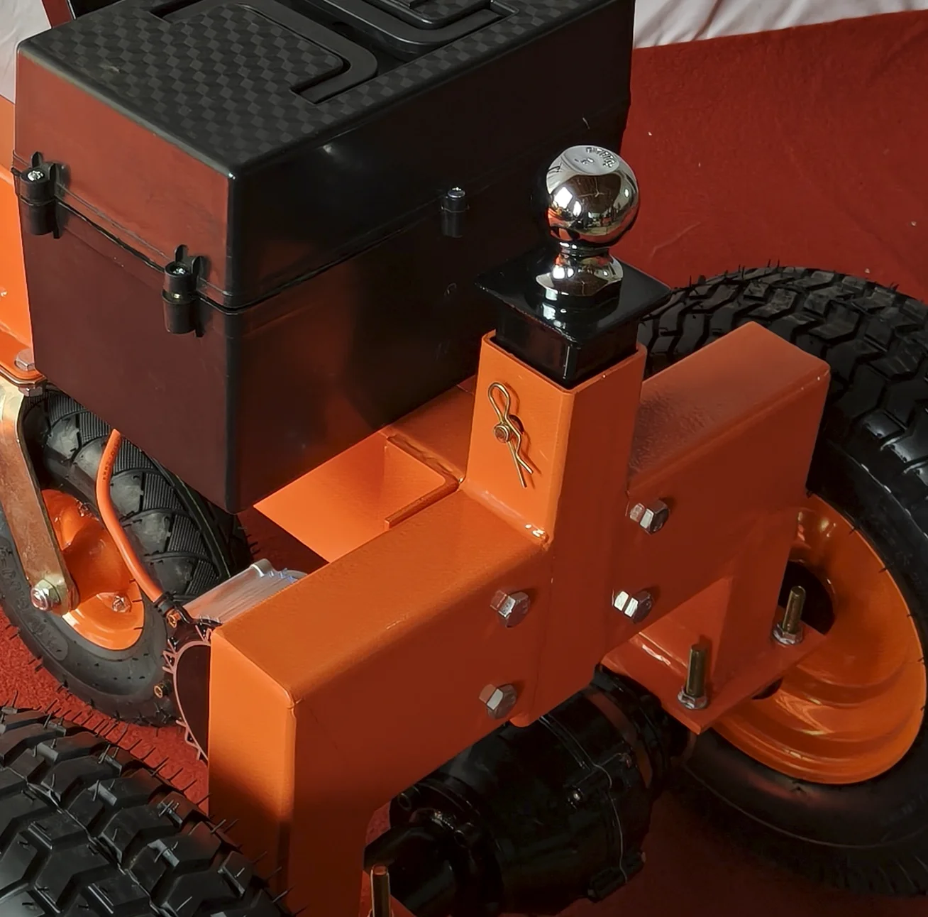 1.5T Heavy Duty Electric Trailer Dolly 800W Motorized Trailer Mover with 2-Inch Ball Hitch for RV Caravan Boat Maneuvering