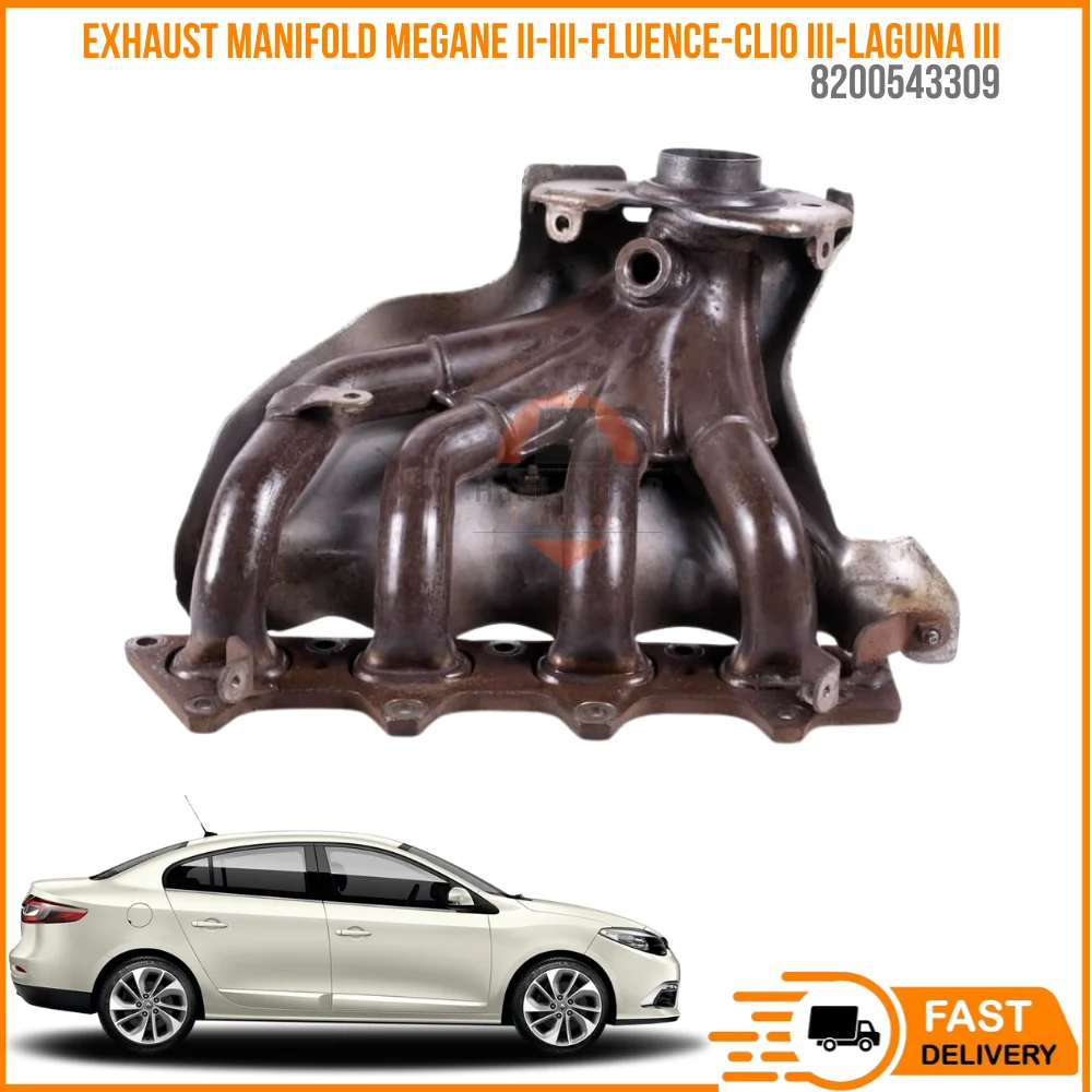 FOR EXHAUST MANIFOLD MEGANE II-III-FLUENCE-CLIO III-LAGUNA III 1.6 16 OEM 8200543309 SUPER QUALITY HIGH SATISFACTION AFFORDABLE