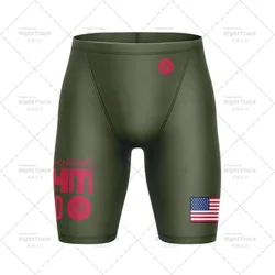 2023 New Men Swimwear Race Shorts Swimming Trunks Swim Jammer Bathing Suit Surfing Shorts Quick Dry Swim Beach Pants