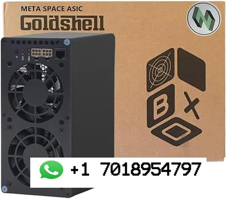 Minatore Goldshell AL-BOX - 360Gh/s |   180W |   Blake3 |   Alephium |   con alimentatore