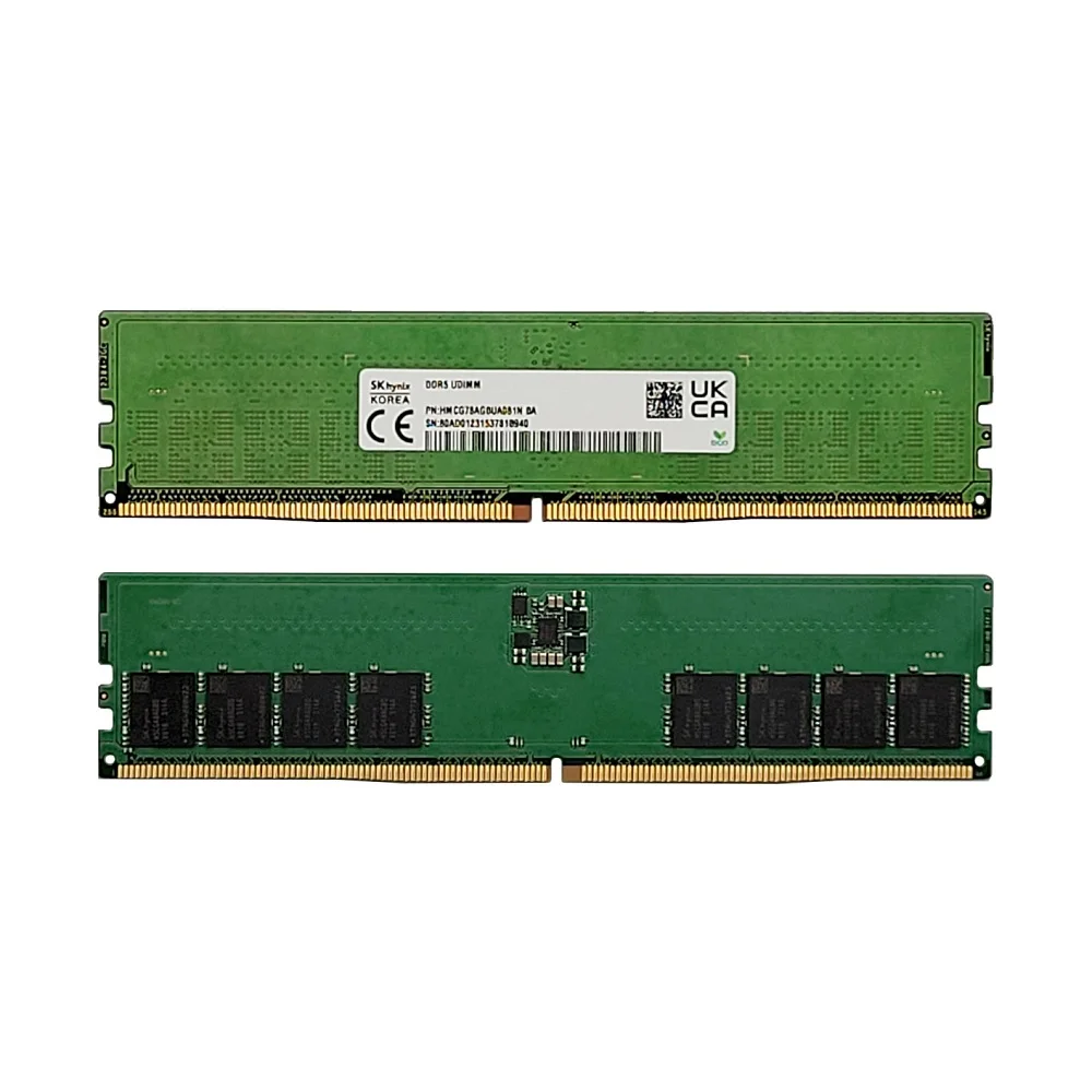 SK하이닉스 DDR5 PC5-44800 8G/16G/32G CL46 5600MHz 파인인포 A다이 언락 PC 메모리 램