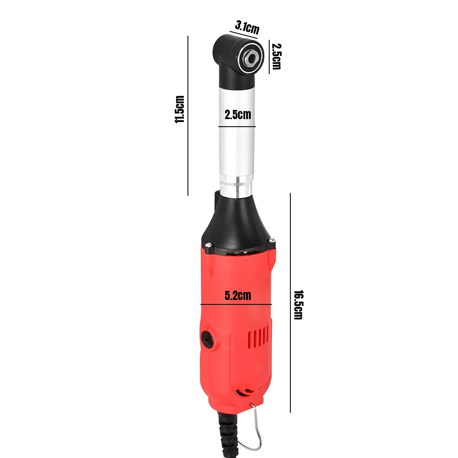 220 V Keramikfliesen-Schönheits-Nähwerkzeug, 350 W, elektrischer gerader Schleifer, 6 variable Geschwindigkeiten, Reinigungsmaschine, Schleifmaschine, Polierer – Detail 3