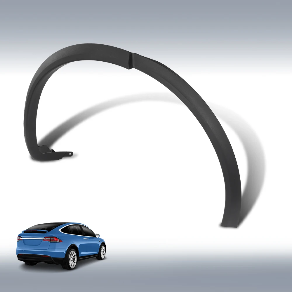 

Rear Fender Wheel Flare Molding Trim Arch Fit for 2016-2023 Tesla Model X Right Passenger Side