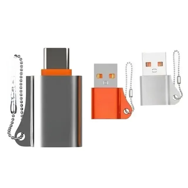 Adapter USB na Type-C 10A OTG Konwerter USB 3.0 typu C męski na USB żeński Szybkie ładowanie Transfer danych dla Macbook iphone Samsung — 2
