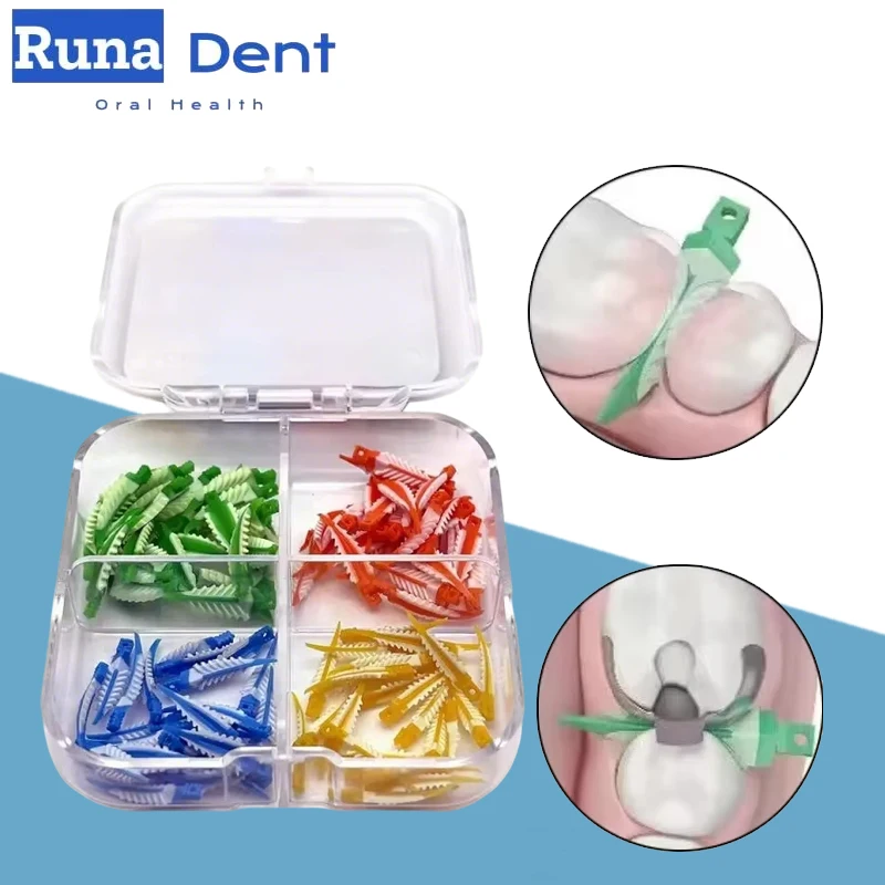 

Dental Matrix Wedges Soft Cervical System for Composite Fillings Endodontics Disposable Woodless Wedges Tooth Gap
