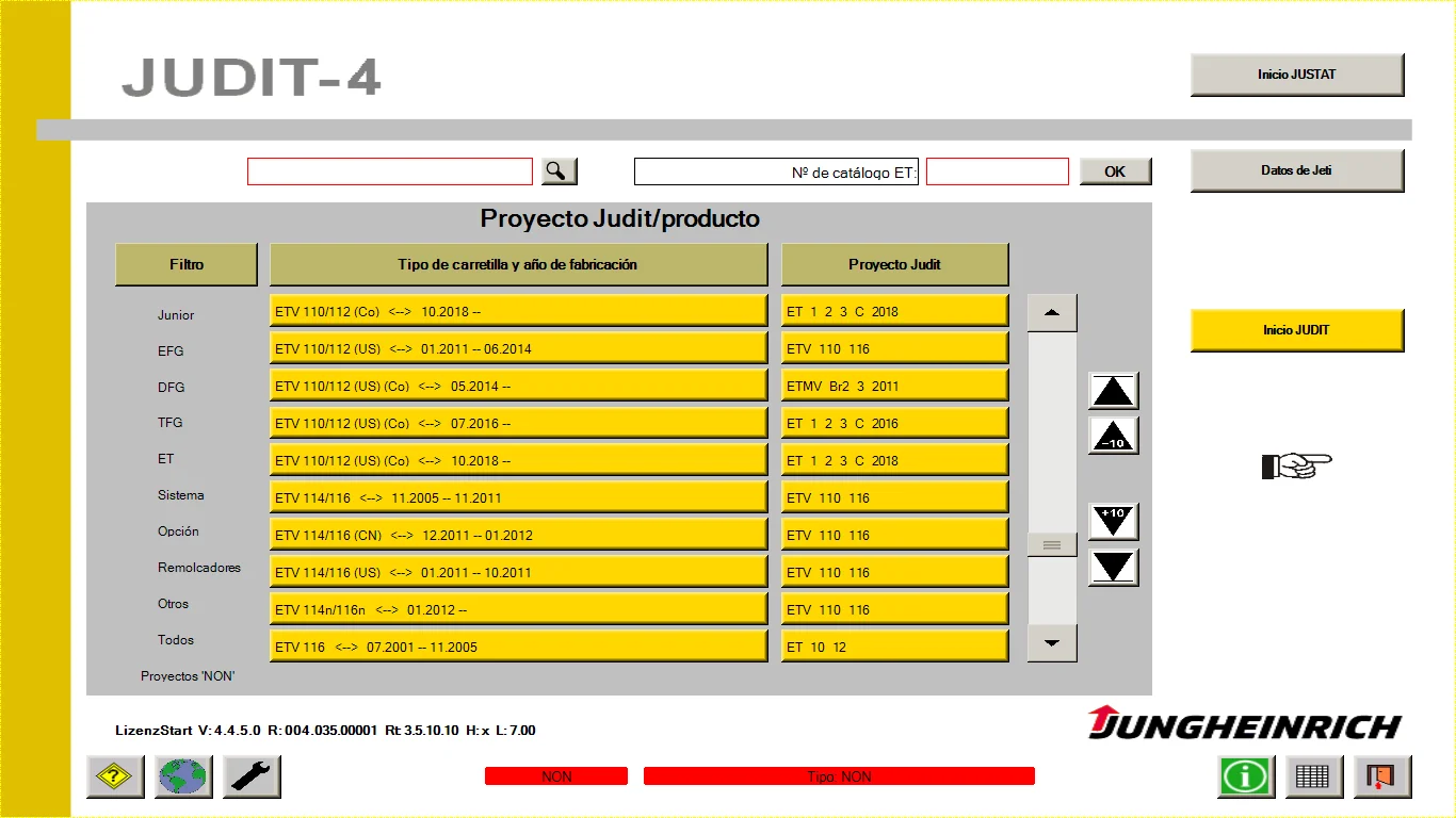 

Judit v4.36 001 for Jungheinrich Forklift Truck Diagnostic Software Diagnosis Program Diagnose Manual exclude cable